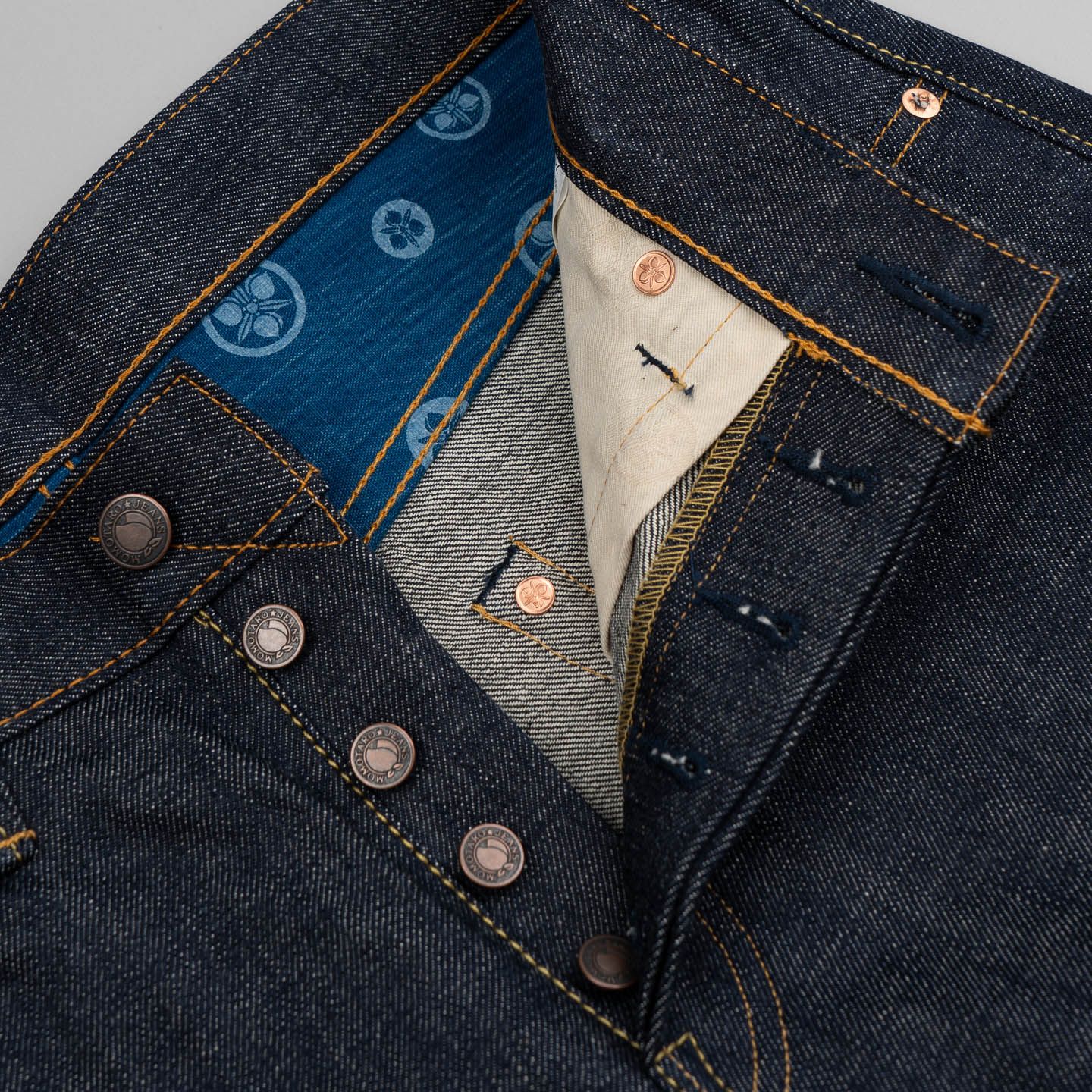 0405-40 14.7oz Legacy Denim High Tapered Jean - Momotaro | R&H