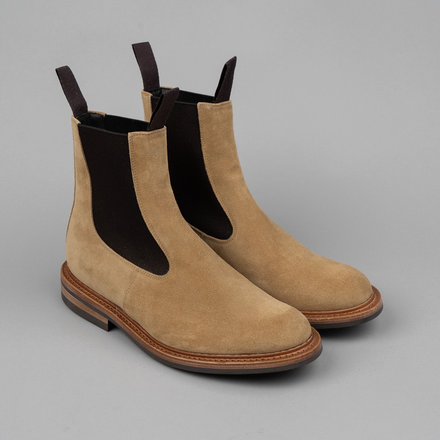 Stephen Chelsea Boot Sand Repello Suede - Tricker's | R&H