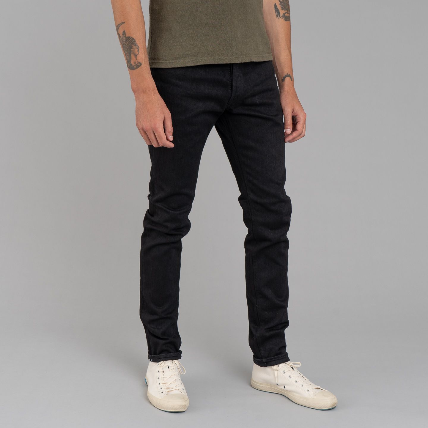 【Anyone more】Setsu black blue raw denim wide pants Anyone more】Setsu black blue raw denim wide pants 362287s.jpg
