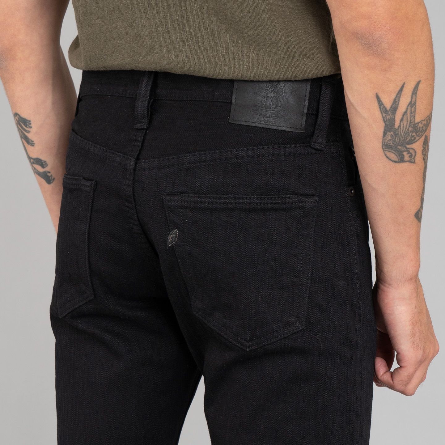 13oz Extra Slub Stretch Selvedge Jeans Black – Pure Blue Japan