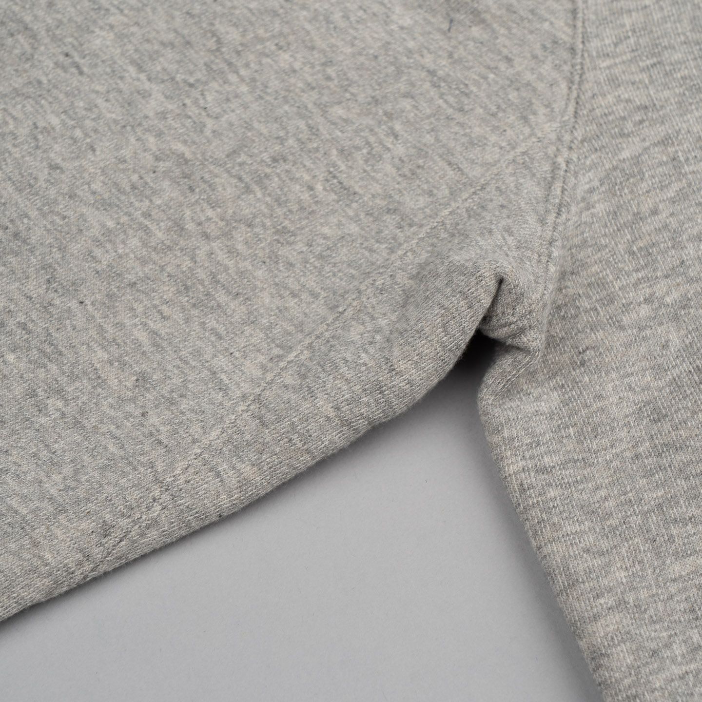 Merz b. Schwanen 346 Heavyweight Crew Neck Sweater - Grey