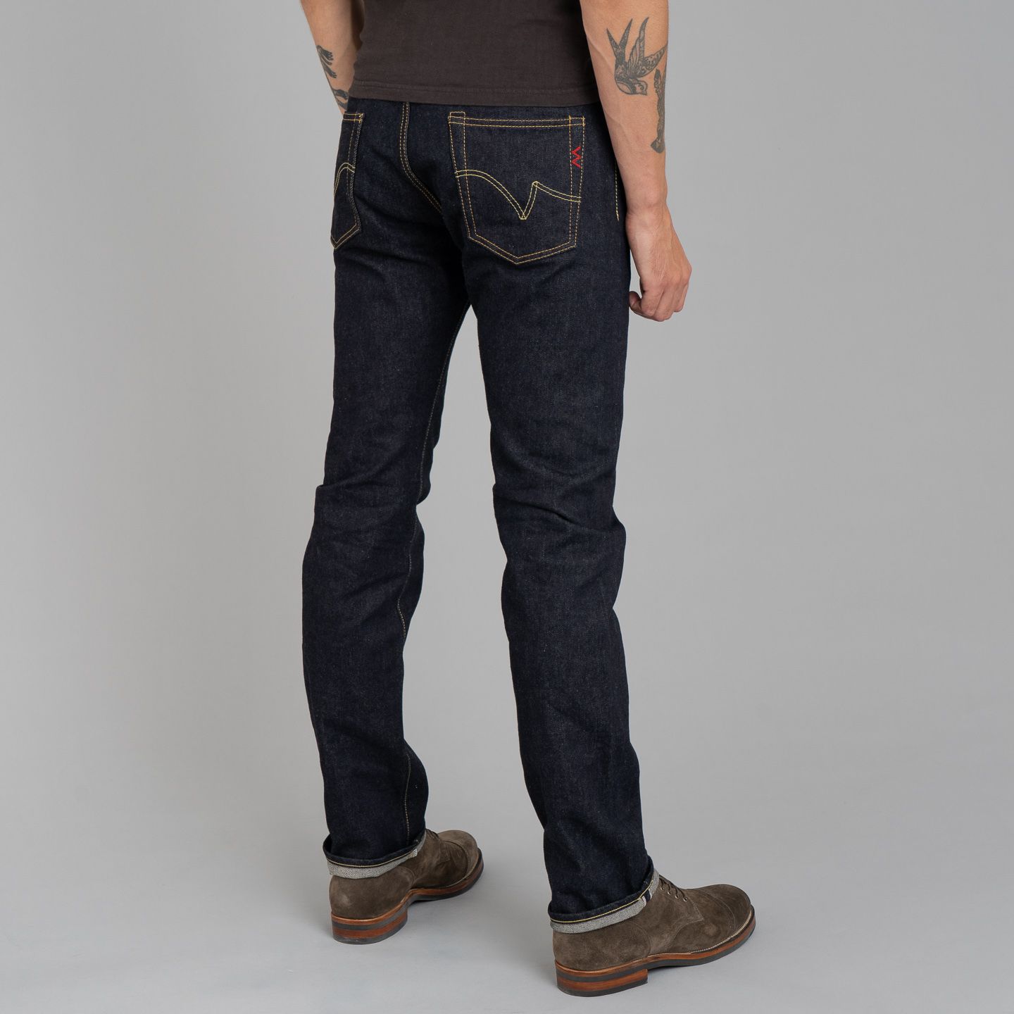 ロッド HI 666 IH-666S-142 Slim Straight Selvedge Jeans - Iron Heart | R&H