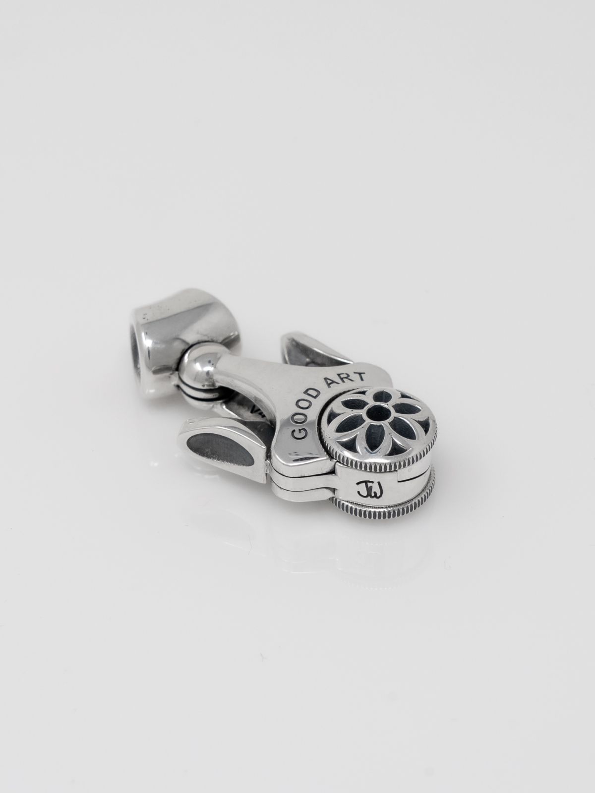 激レア　GOOD ART HLYWD SILVER 925 ボールペン Good Art HLYWD 925 Sterling Silver Cross Diamond Pendant