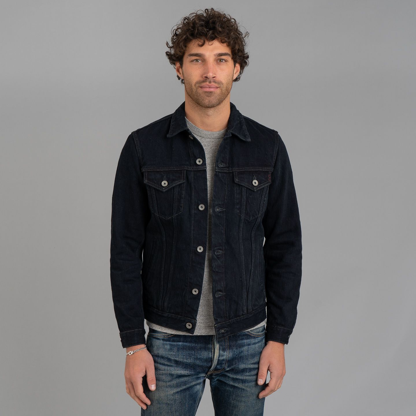 16oz Slubby Selvedge Denim Type II Jacket - Indigo IHJ-507