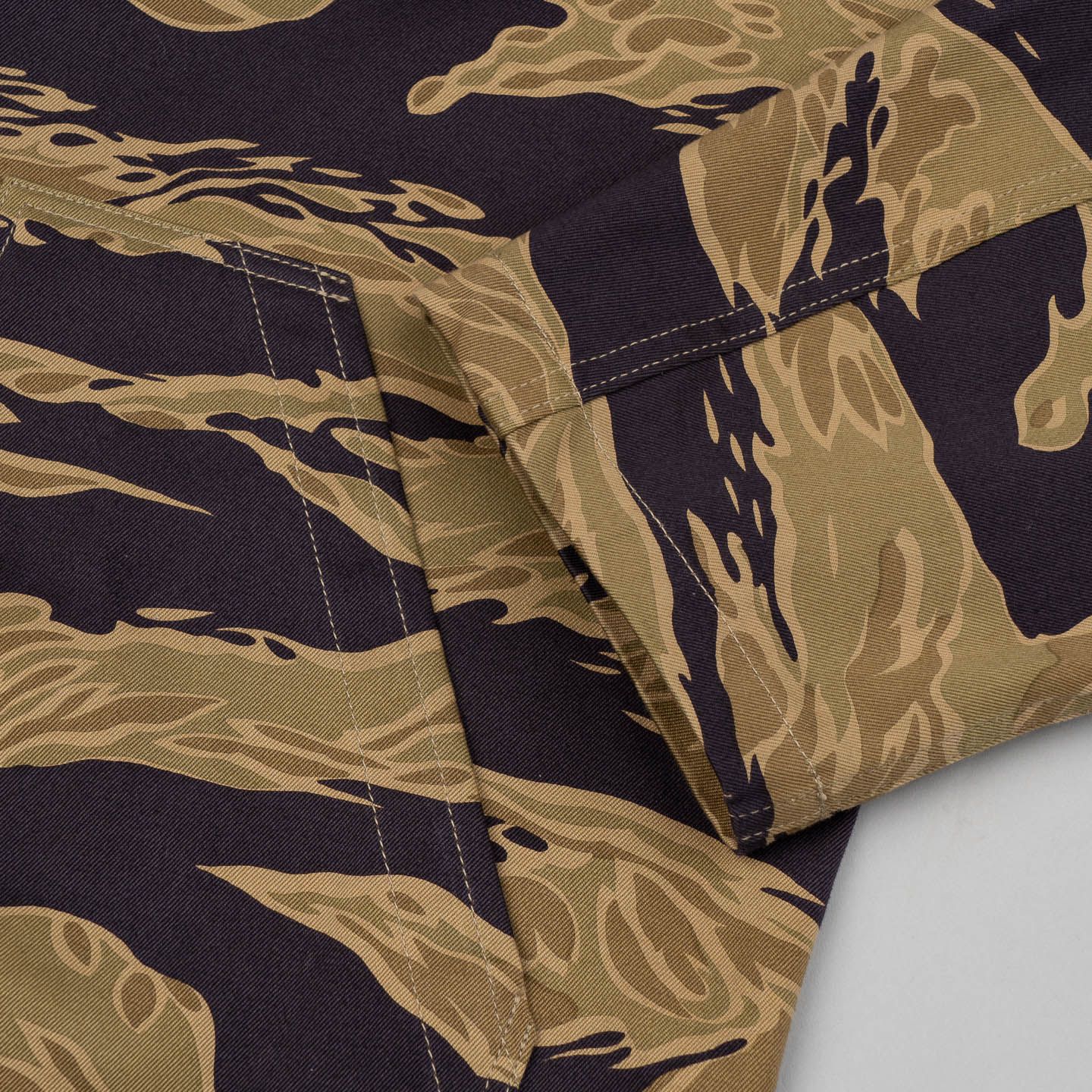 The Real McCoy's Tiger Camouflage Parka - Khaki The Real McCoy's Tiger Camouflage Parka - Khaki