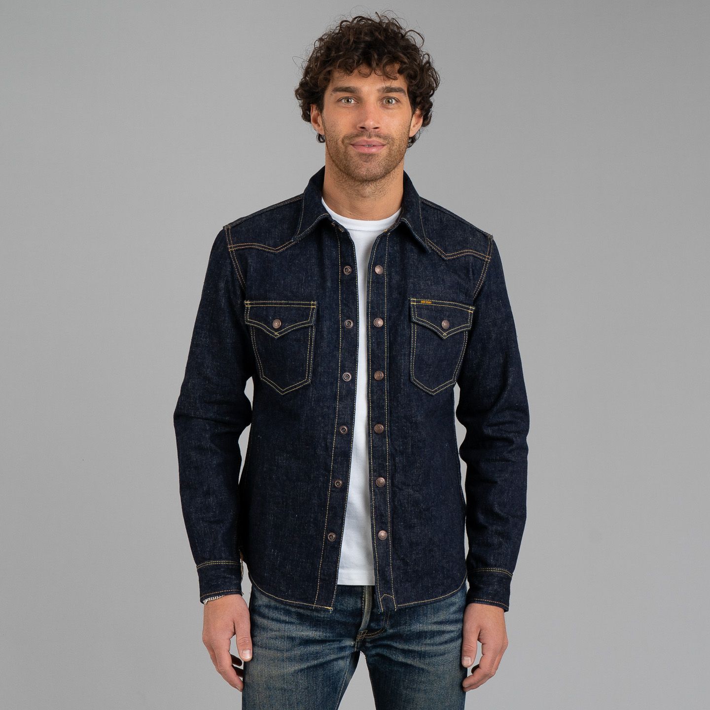 IHSH-292 Vintage Indigo Selvedge CPO - Iron Heart | R&H