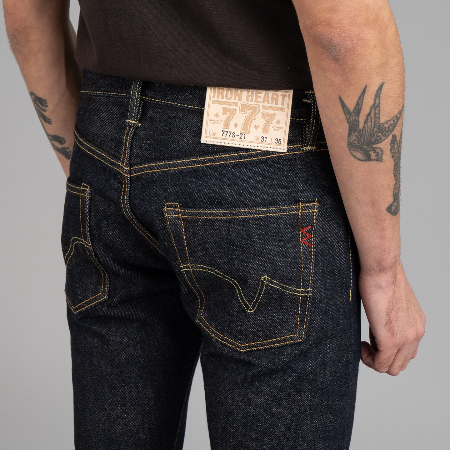 21oz Selvedge Jeans IH-777S-21 - Iron Heart | Rivet & Hide