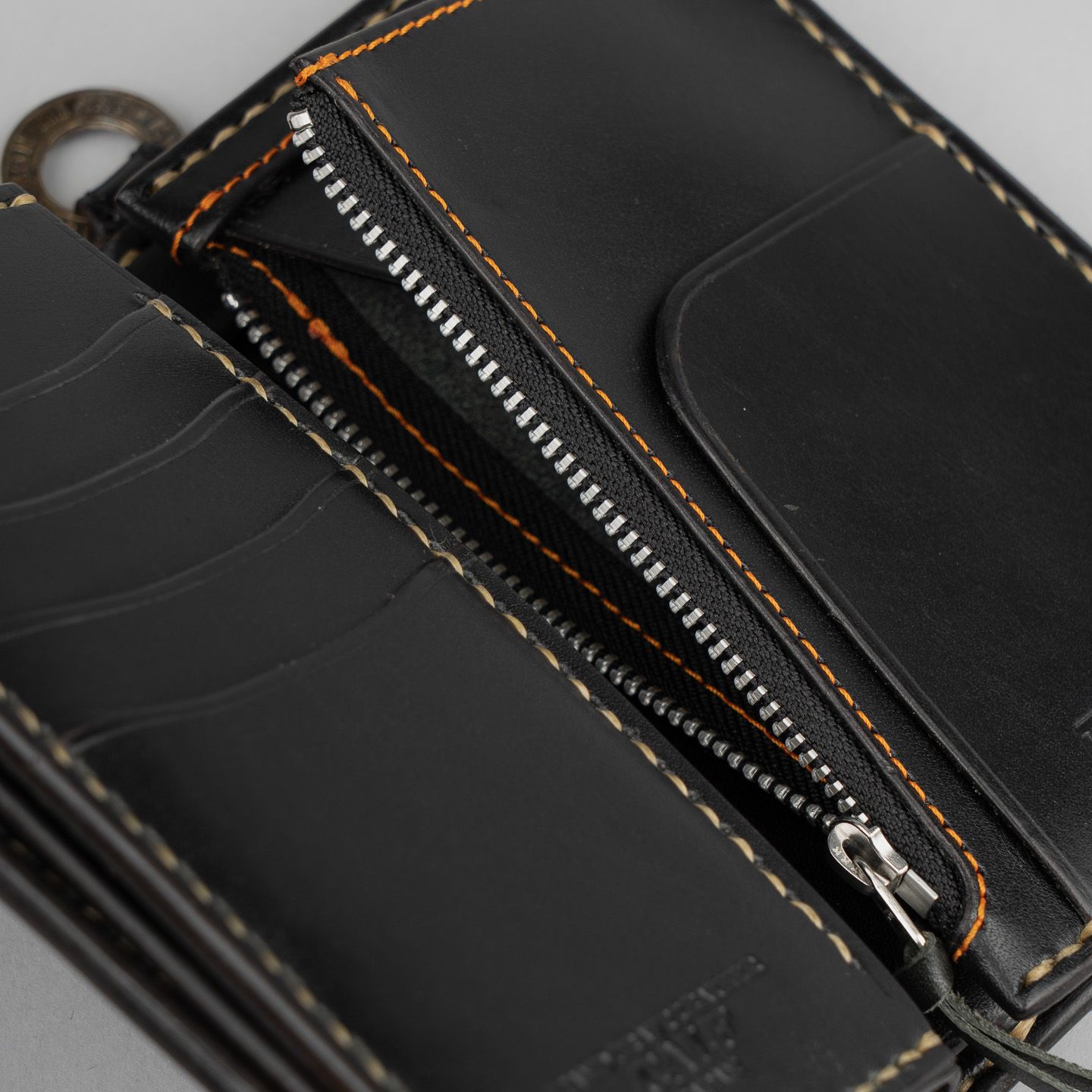 【Pid】Cordovan Wallet Black 新品訳あり Cordovan Zip Long Wallet - Cordovan - –Timeless Leather