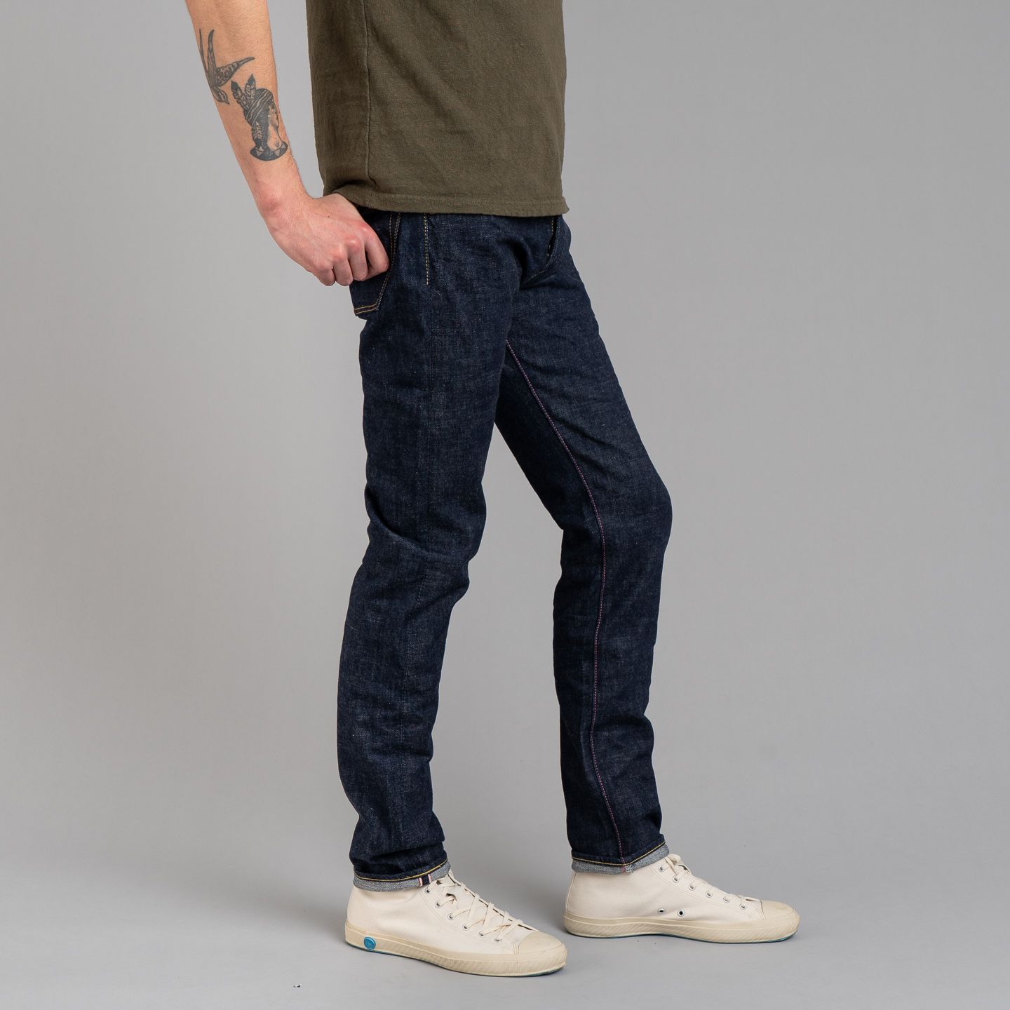 Momotaro 0306-40 14.7oz Legacy Denim Jeans - Tight Tapered