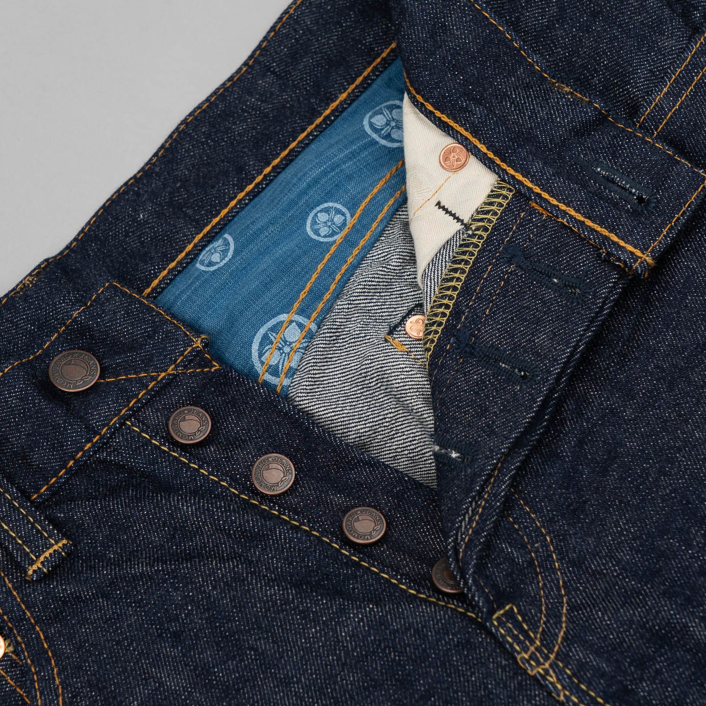 Momotaro 0306-40 14.7oz Legacy Denim Jeans - Tight Tapered