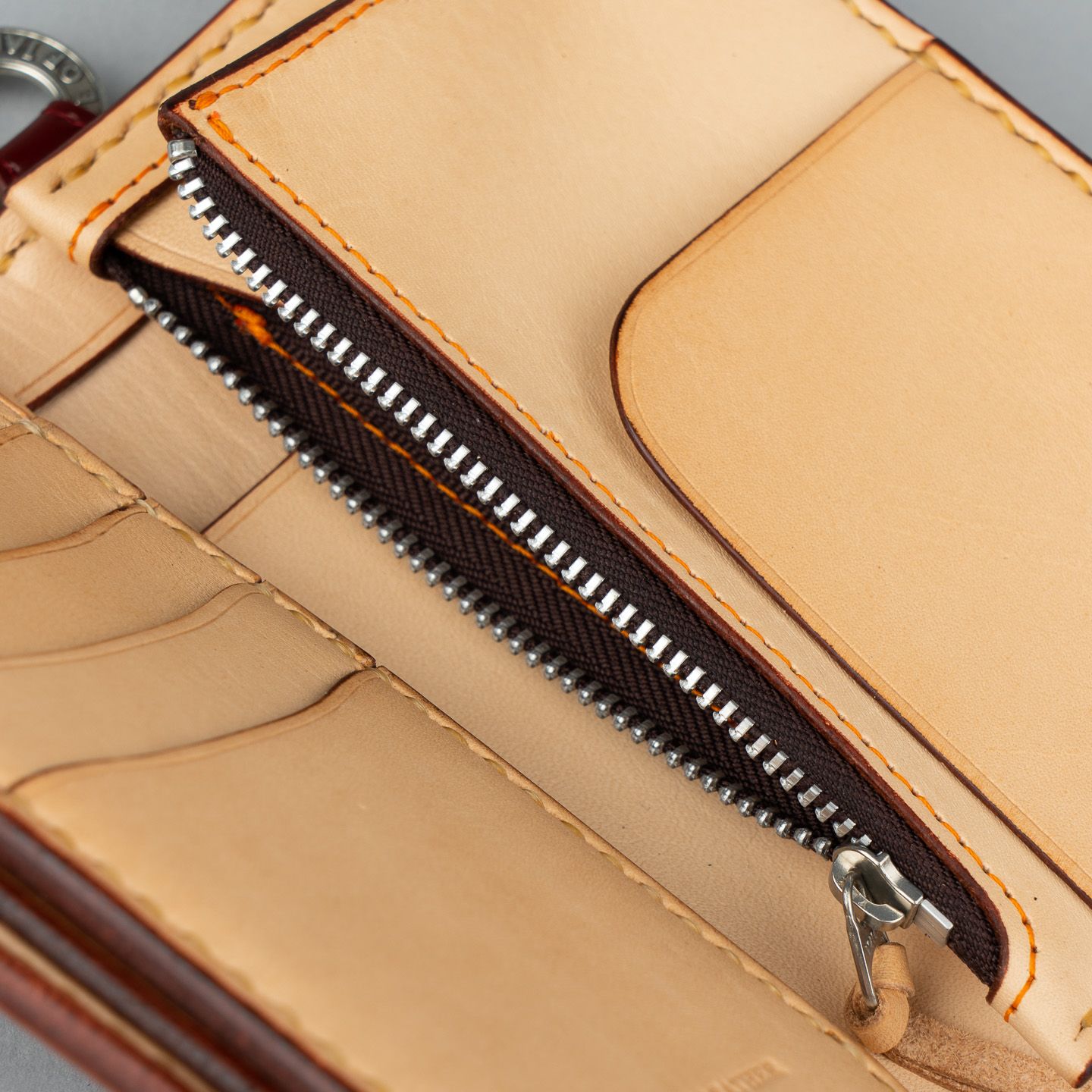 Medium Shell Cordovan Wallet Oxblood - Iron Heart | R&H