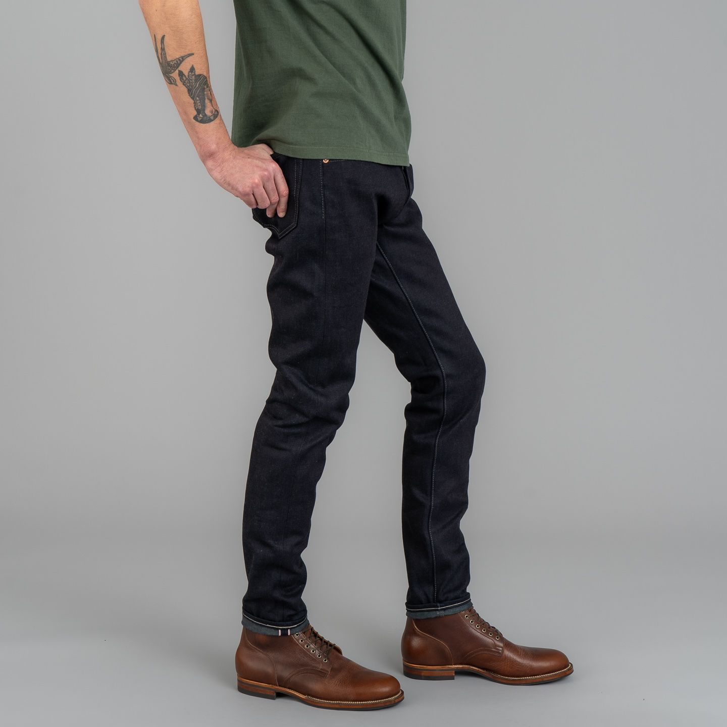 【2025最新】SNSで話題・人気の商品のおすすめアイテム Jeans Tapered High Indigo/Grey 0405-52G - R&H | Momotaro Nintendo Switch