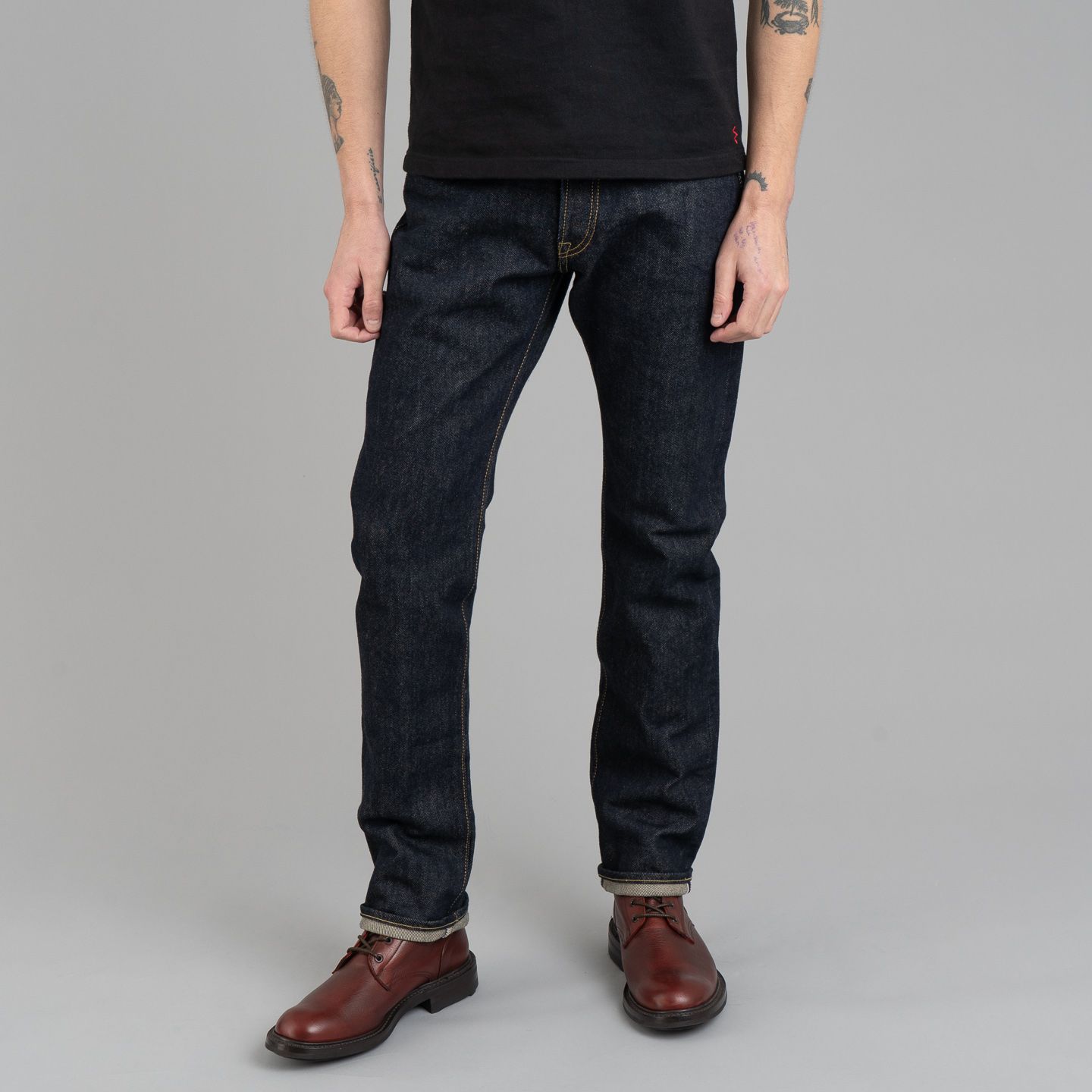 Iron Heart 21oz IH-777S-21 Selvedge Denim Slim Tapered Jeans