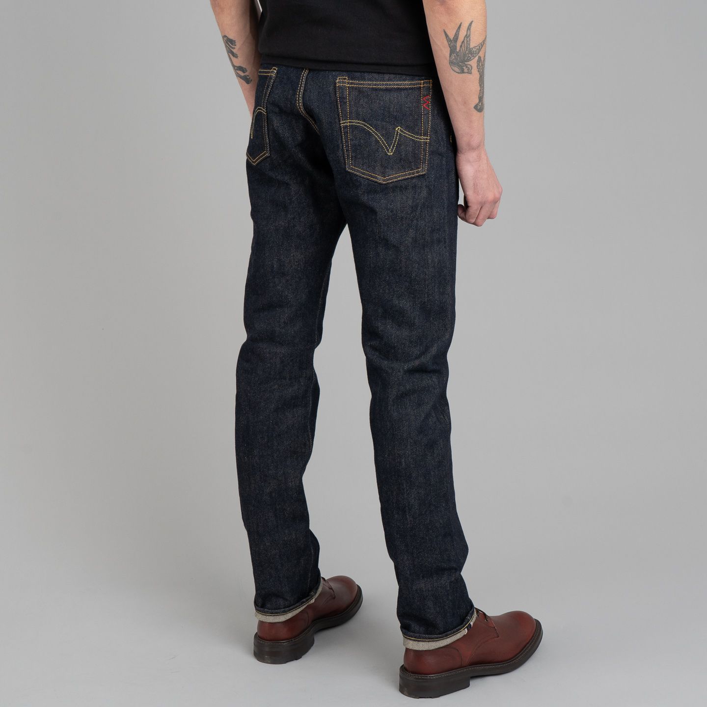 IH-888S-21 Relaxed Tapered Jeans - Iron Heart | Rivet & Hide