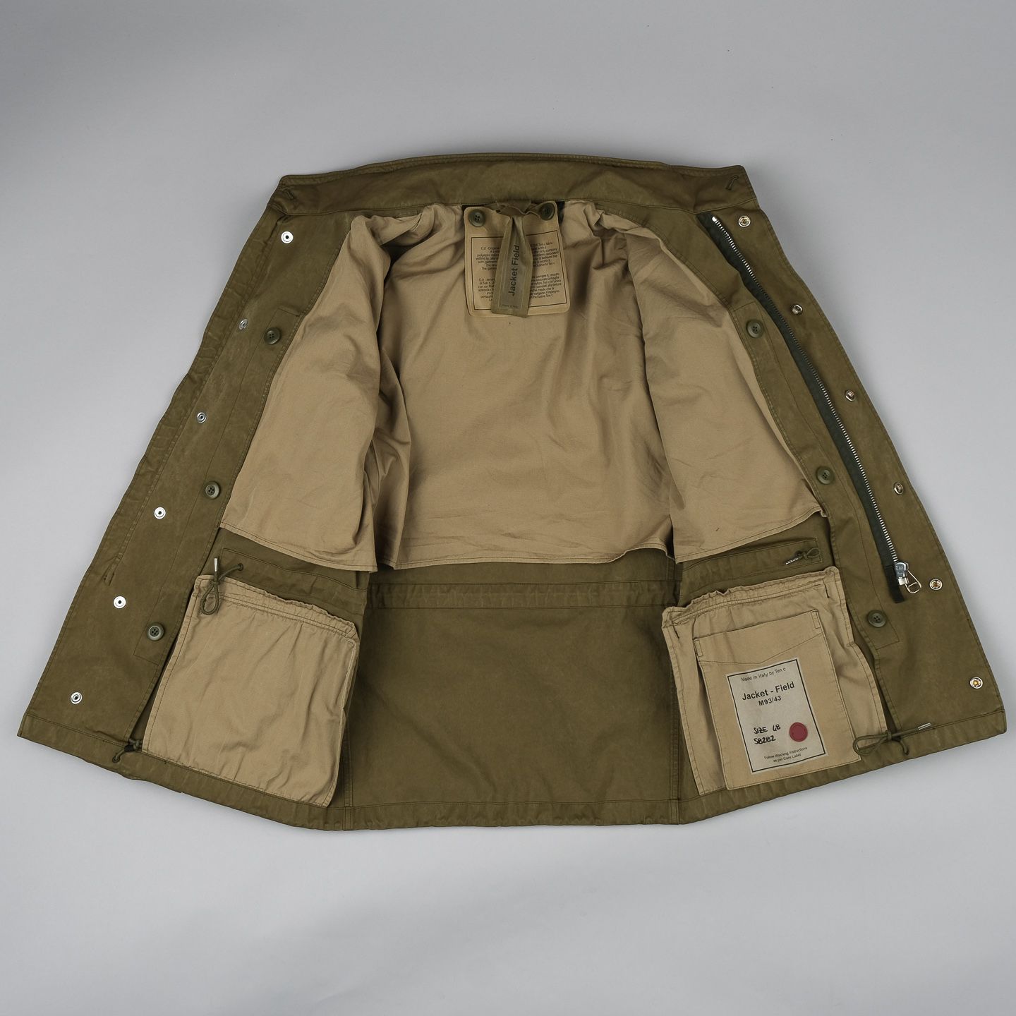 Olive OJJ Field Jacket - Ten c | Rivet & Hide