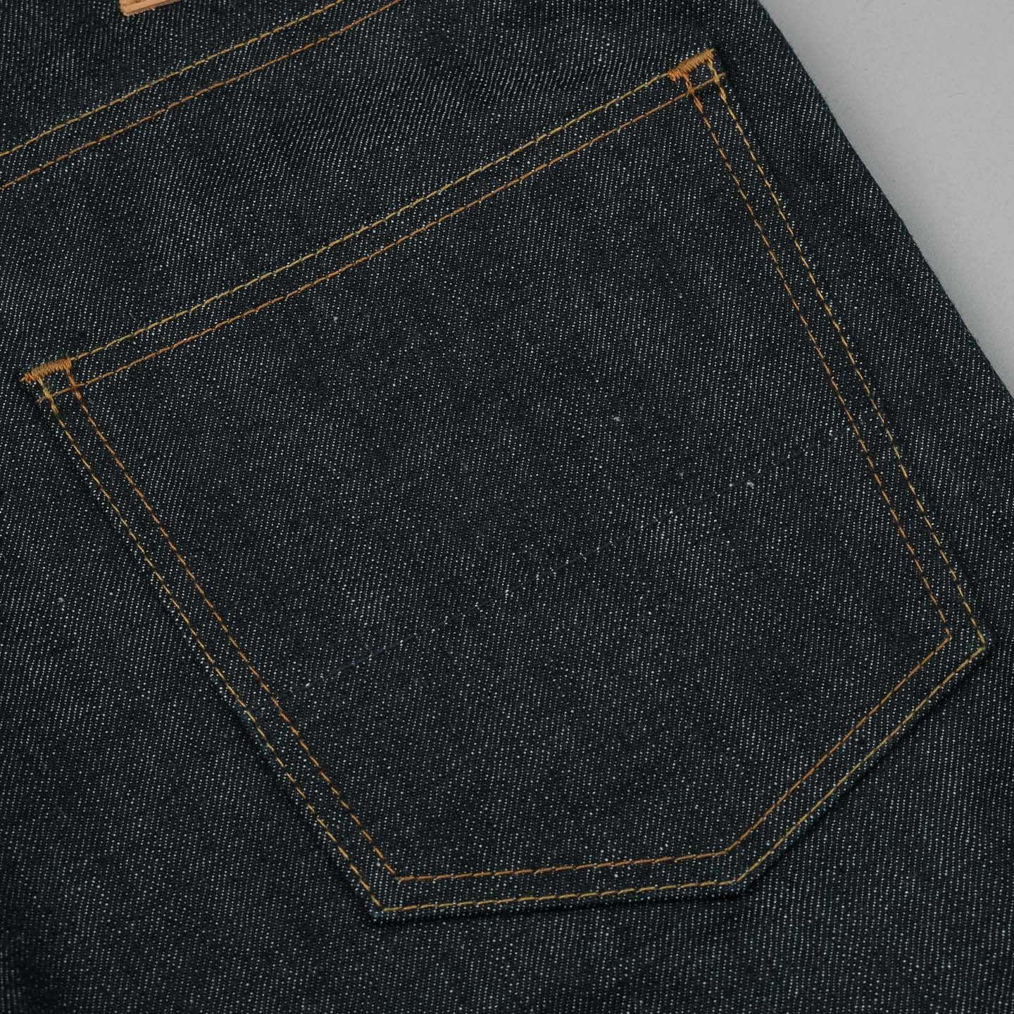 【HI FI FNK】Coster Raw Denim The Flat Head FN-3004 Straight Tapered - 14.5oz Selvedge