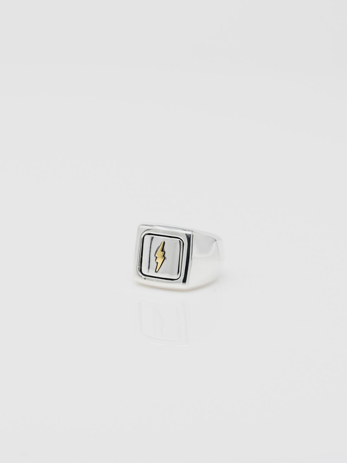 Flipity Dipity W/22k Shazam on a Sterling Silver Tile W