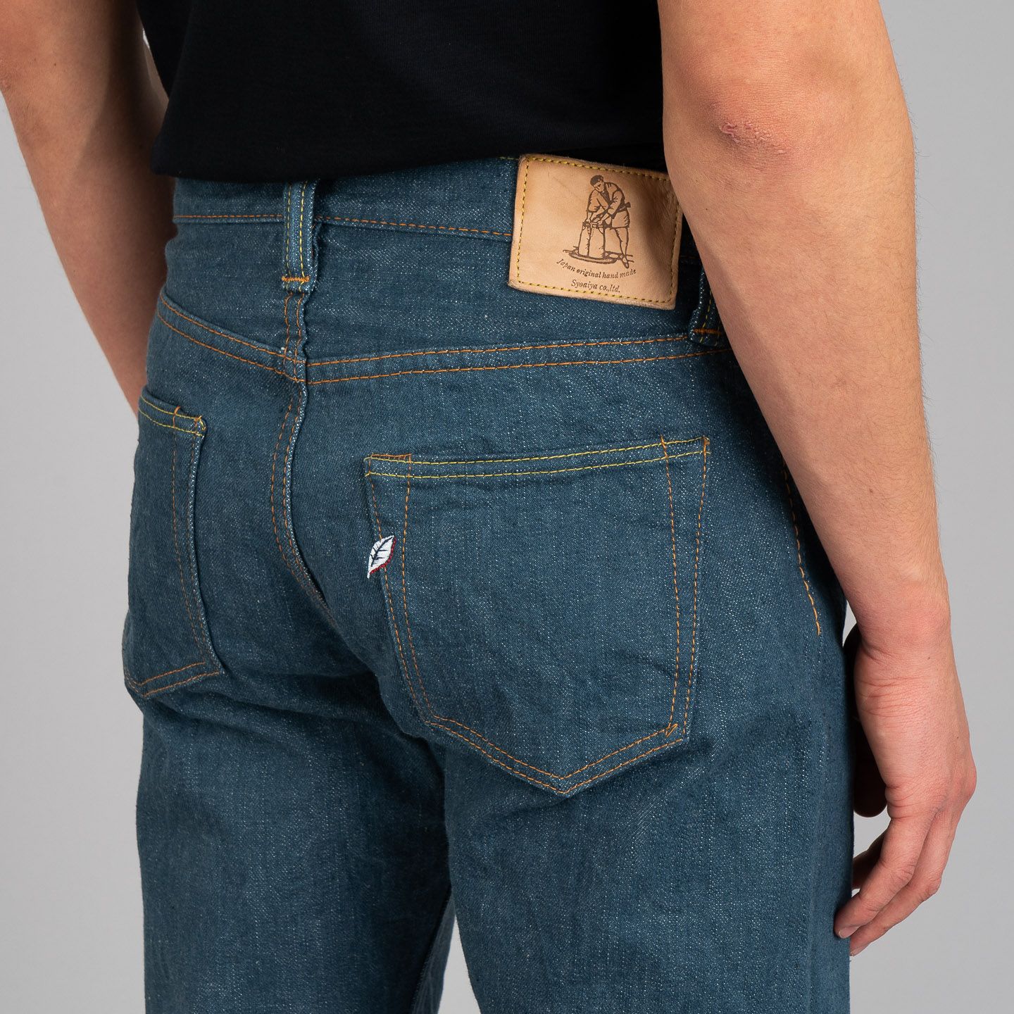 Pure Blue Japan SMBL-14oz-003 Smoky Blue Selvedge Jeans
