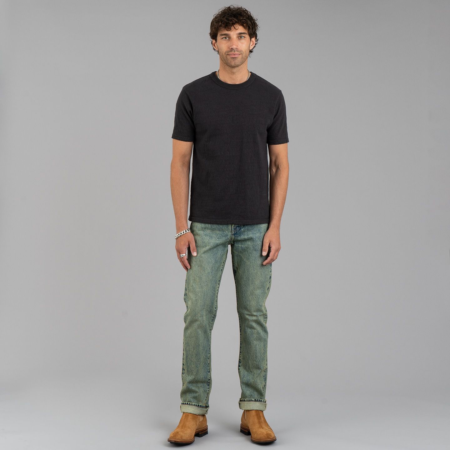 【mara】REW STRIDER JEAN PANTS SLIM FIT STRIDER JEAN PANTS 16 SLIM FIT [GORE-TEX] 2L GREEN GRAY XL
