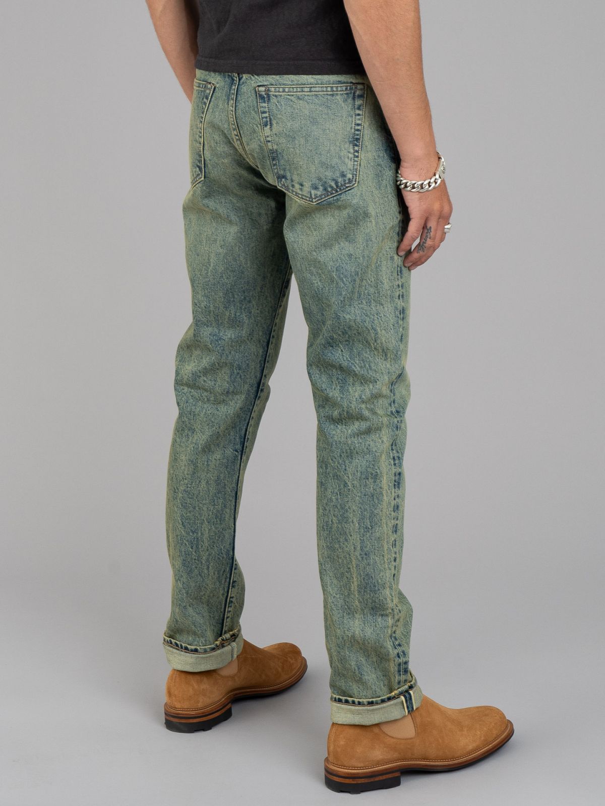 15.25oz Indigo Wash Strider Jeans - Rogue Territory | R&H