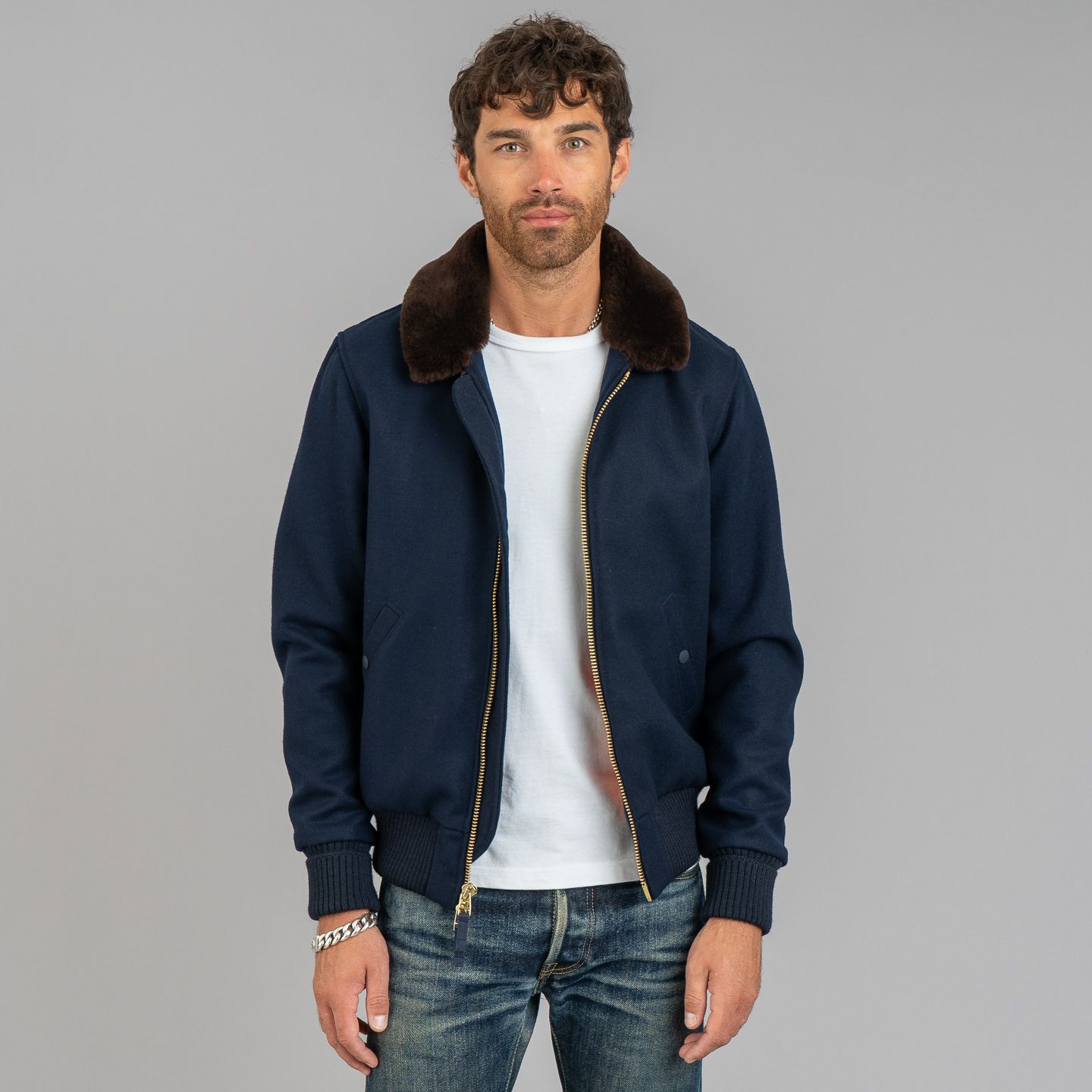ジャケット・アウター MELTON CLUB JACKET XL MELTON CLUB JACKET XL