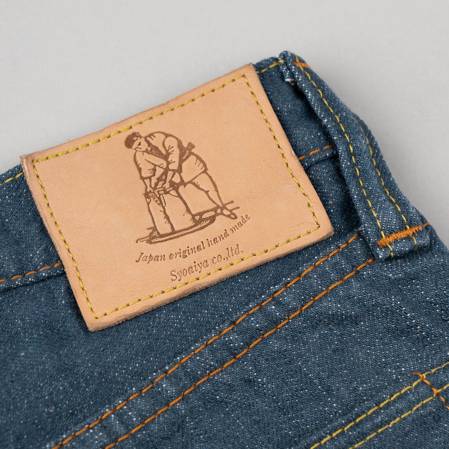 Pure Blue Japan SMBL-14oz-013 Smoky Blue Selvedge Jeans