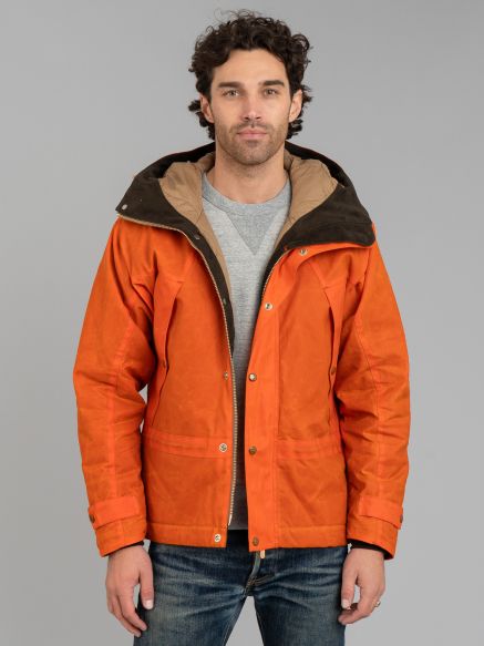 Manifattura Ceccarelli Mountain Jacket - Waxed Safety Orange