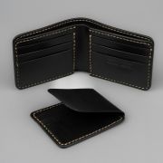 short wallet / cordovan / navy：forme｜toron（トロン）