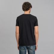 【LOULOUSEOUL】Ribbon Tie T-Shirt (Black) Black ribbon tie shirt | Onlineshop