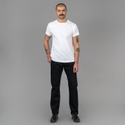 IH-634S-142bb 14oz Black/Black Straights- Iron Heart | R&H