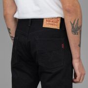 IH-634S-142bb 14oz Black/Black Straights- Iron Heart | R&H