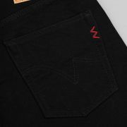 IH-634S-142bb 14oz Black/Black Straights- Iron Heart | R&H