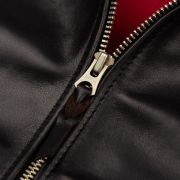 Horsehide Café Racer Black - The Flat Head | Rivet & Hide Horsehide Café Racer Black - The Flat Head | Rivet & Hide