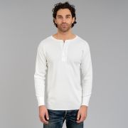 MC23111 L/S Union Henley Undershirt - The Real McCoy's | R&H