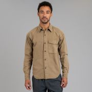 サイズ XL ザライジングサンコーヒー ワークシャツ ブラウン Seuvas 8oz Canvas Raglan Shirt - Coffee