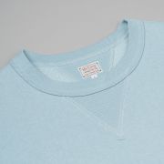 10oz Loopwheeled Sweatshirt Saxe Blue - The Real McCoy's | R&H