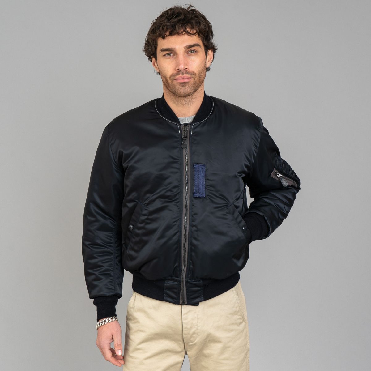The Real McCoy's Type B-15C Flight Jacket - Navy