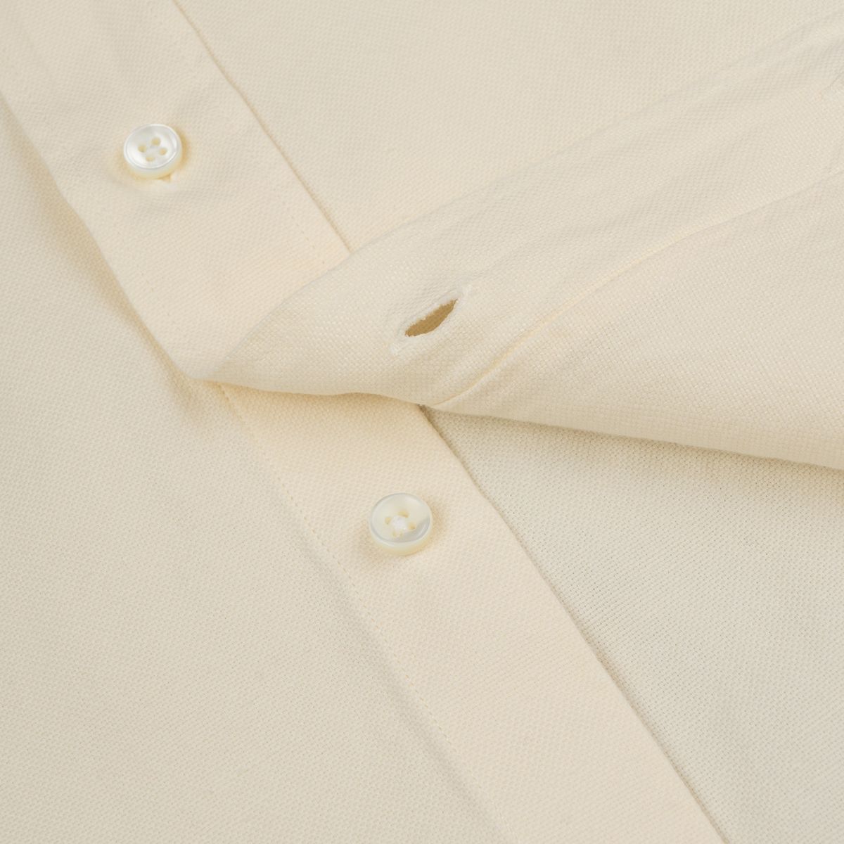 3sixteen Big Oxford Shirt - Hemp Ecru