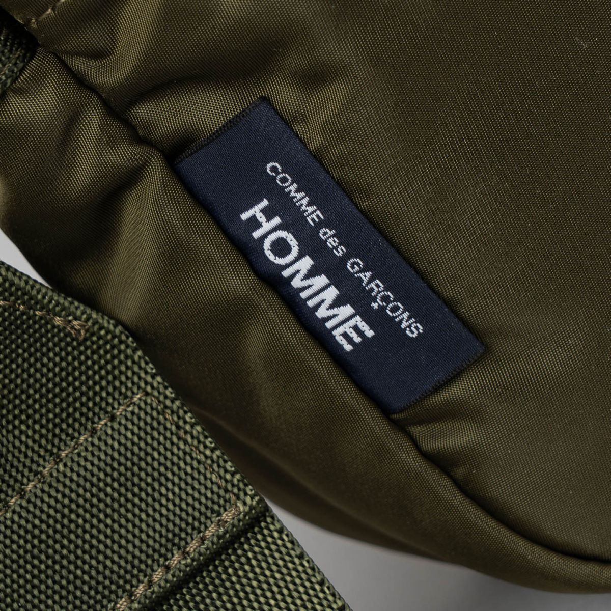 COMME des GARÇONS HOMME PLUS トートバッグ カーキ Comme Des Garçons Homme キャンバス トートバッグ | グリーン