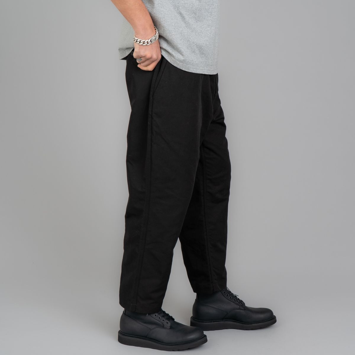 Comme des Garçons Homme Cotton & Linen Pull String Trousers
