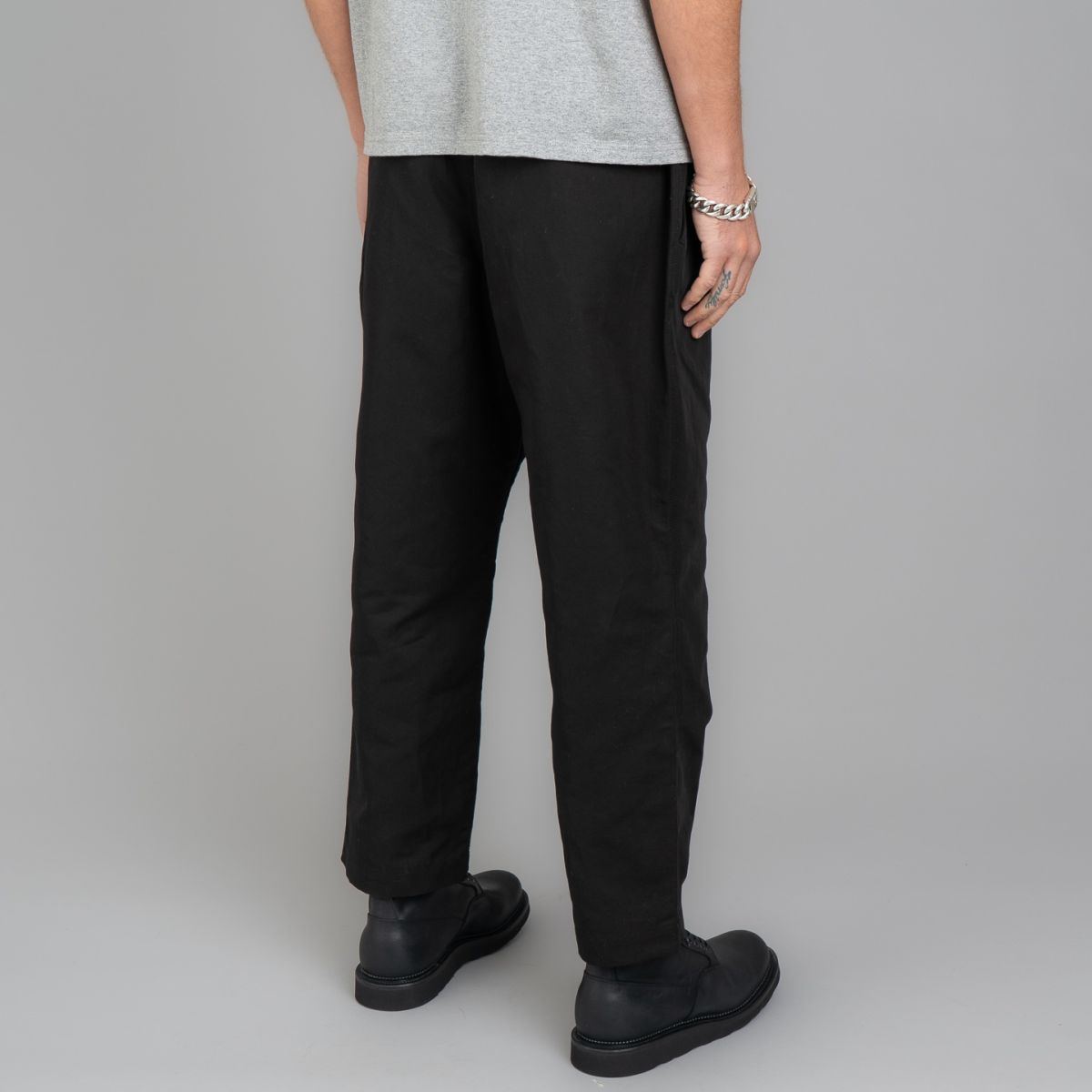 ⭐Sele⭐tricot COMME des GARCONSサルエル Comme des Garçons Homme Cotton & Linen Pull String Trousers