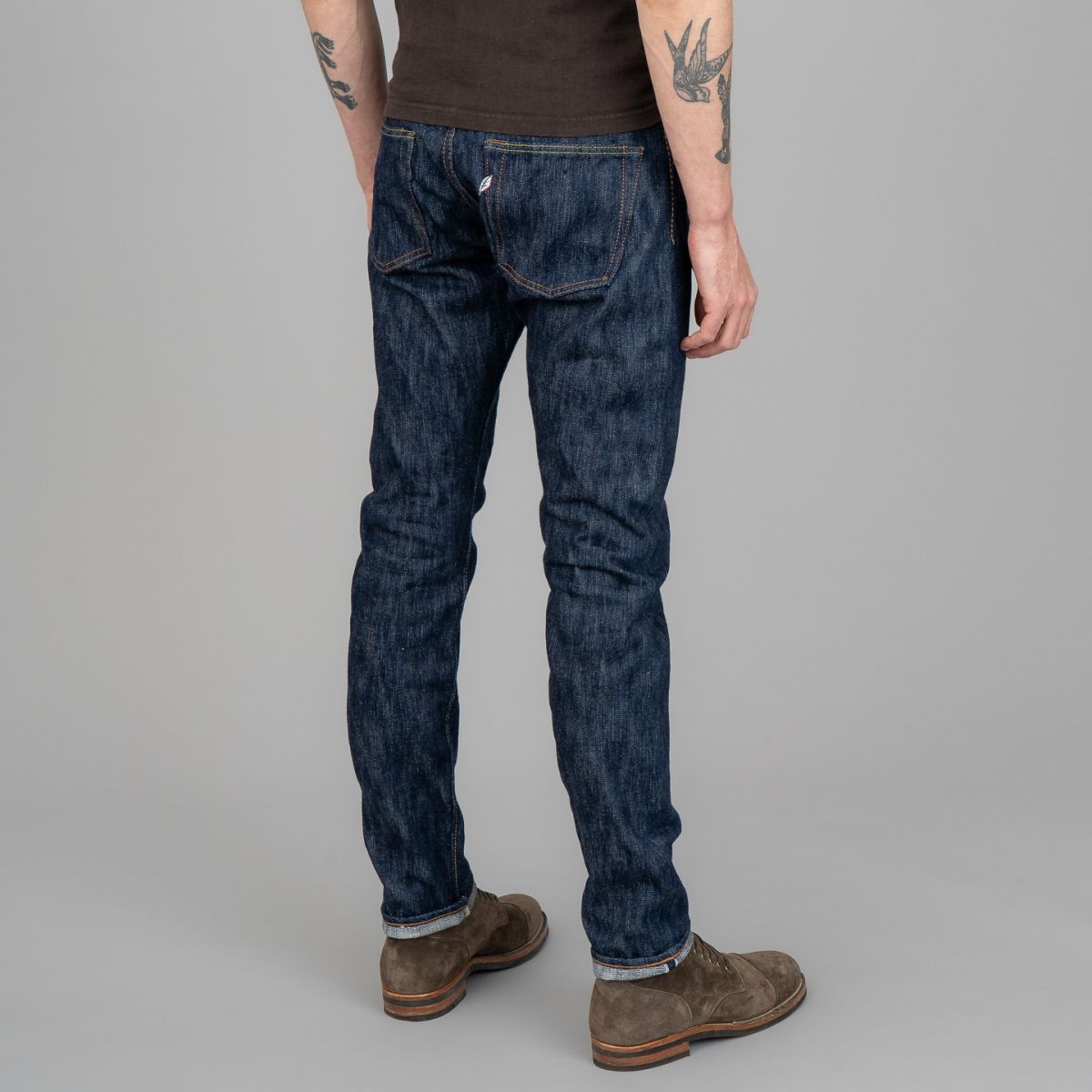 jean　　20枚 Pure Blue Japan KS-15oz-013 Kasuri Selvedge Jeans - Slim Tapered