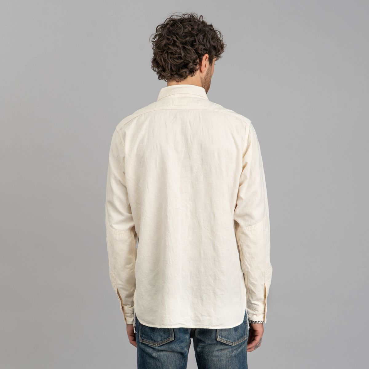 【新品】MATSUFUJI Dobby Check Pullover Shirt Dobby Check Pullover Shirt - White Mix - Dubbleware