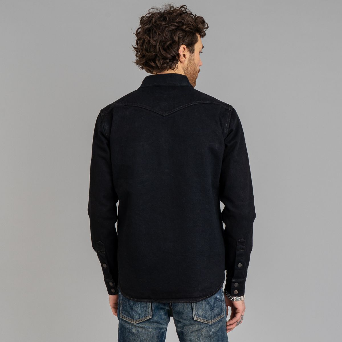 IHSH-293 Overdyed Vintage Denim CPO - Rivet & Hide