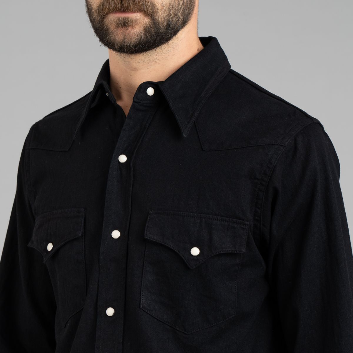 DUNGAREE YORK EMBLEM BLOUSE – THE SHOP YOHJI YAMAMOTO