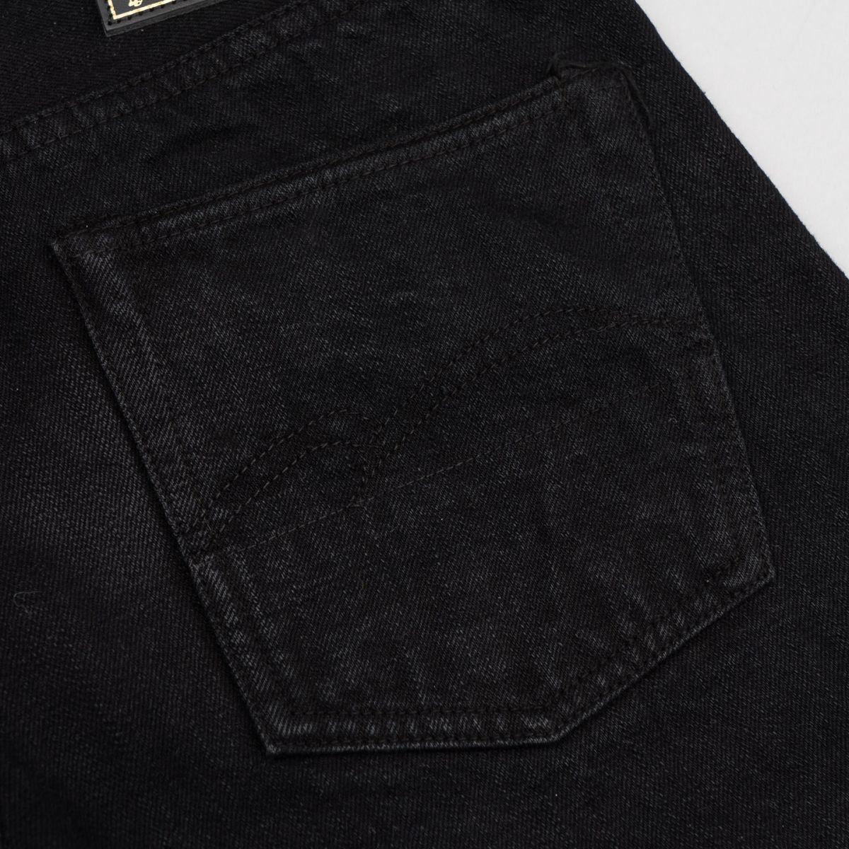 Studio D'Artisan Kurozome Black Selvedge Jeans - Relaxed Tapered