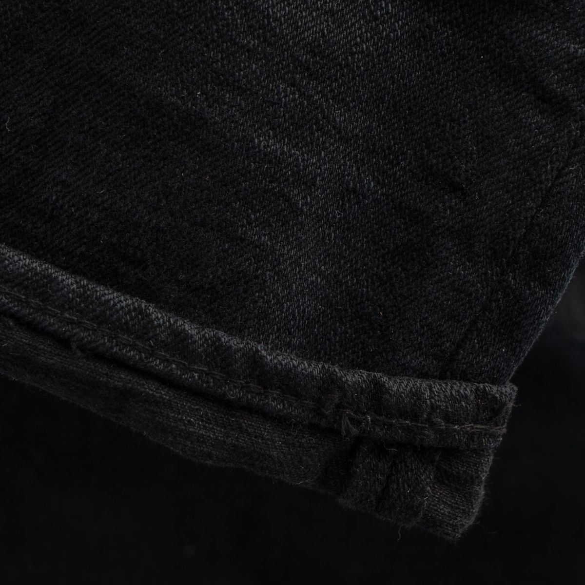 Studio D'Artisan Kurozome Black Selvedge Jeans - Relaxed Tapered