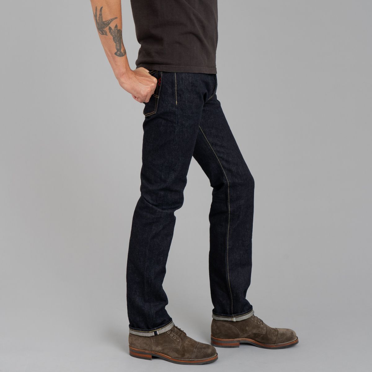IH-666S-142 Slim Straight Selvedge Jeans - Iron Heart | R&H