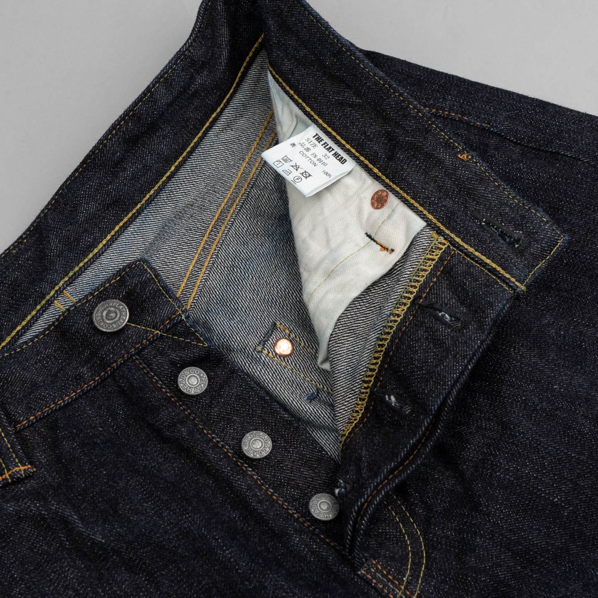 D110 Regular Tapered Jeans - The Flat Head | R&H D110 Regular Tapered Jeans - The Flat Head | R&H