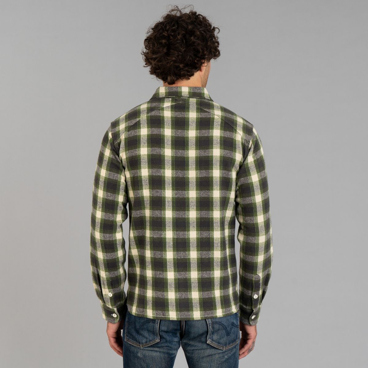 Crosscut Flannel Emerald Shaggy - 3sixteen | R&H